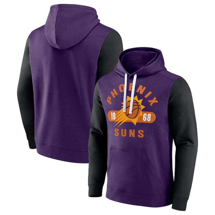 Men 2023 NBA Phoenix Suns purple Sweater